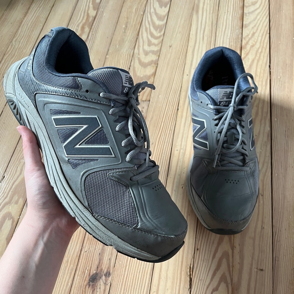 New Balance 847v3 Walking Shoes Mens 14 2E Wide Grey MW847GY3 ROLLBAR ABZORB
